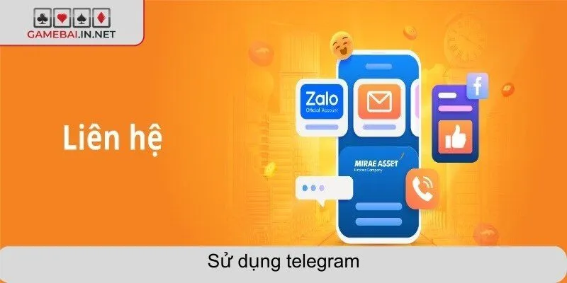 Sử dụng telegram